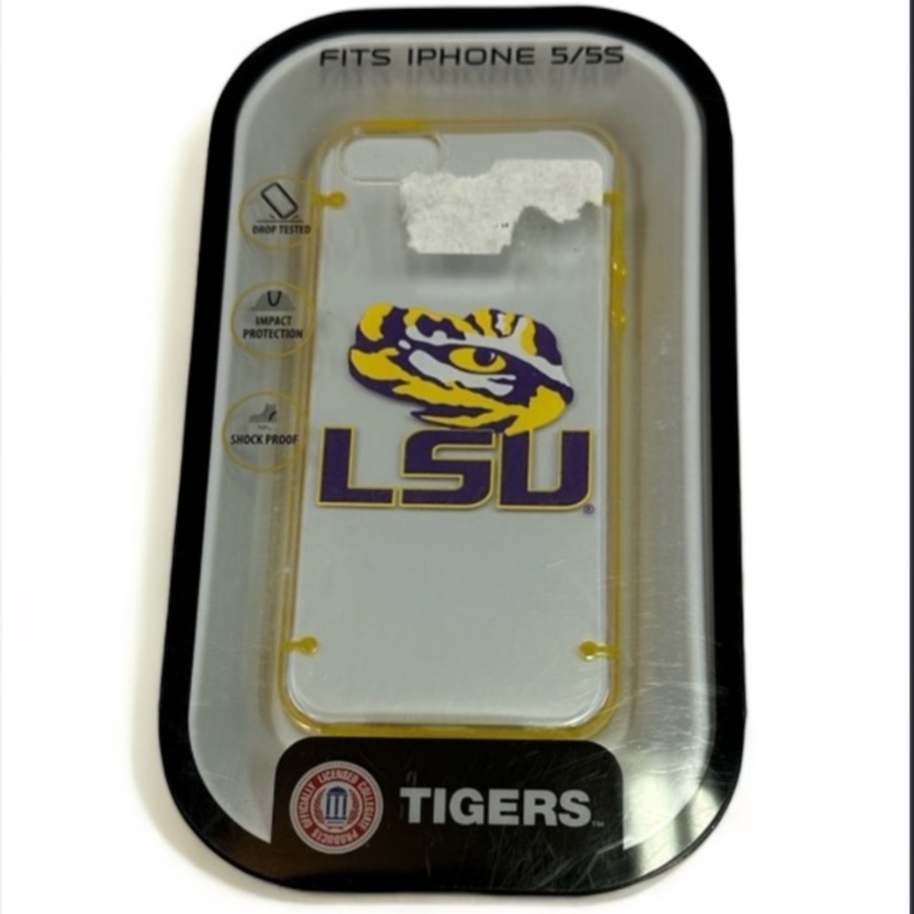 LSU iPhone 5/5S NCAA Case Officially Licensed Collegiate Product NIB